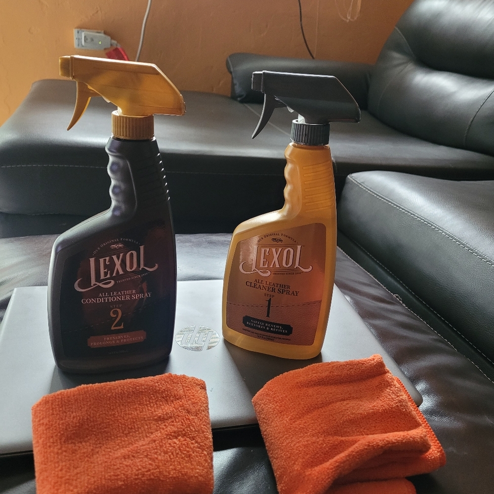 Lexol trigger spray and conditioner